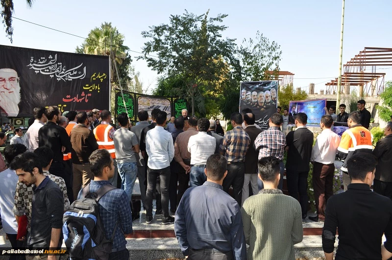 تجدید میثاق دانشجویان ،اساتید و کارکنان  آموزشکده فنی امام خمینی (ره) علی آباد کتول  باشهیدان ورهبری  معظم انقلاب
 5