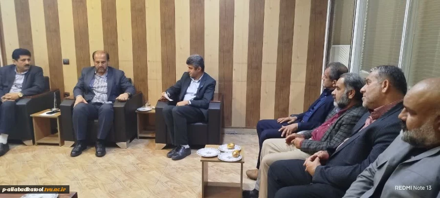 حضور سرپرست دانشگاه ملی مهارت استان گلستان در دفتر دکتر نوروزی نماینده شهرستان علی ابادکتول در مجلس شورای اسلامی  5