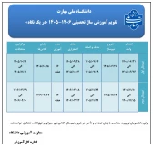 تقویم آموزشی سال تحصیلی 1405-1406