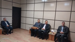  حضور مدیر کل حراست سازمان مرکزی و معاونین ایشان در آموزشکده  3